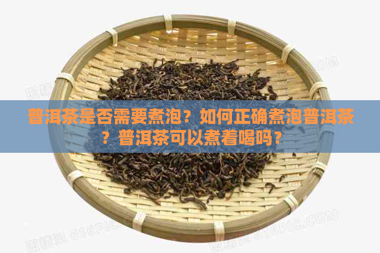 普洱茶是否需要煮泡？如何正确煮泡普洱茶？普洱茶可以煮着喝吗？