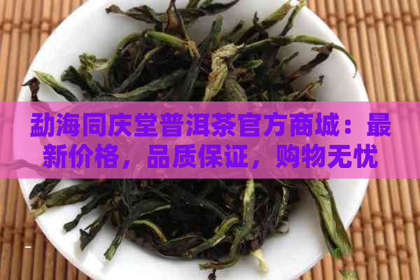 勐海同庆堂普洱茶官方商城：最新价格，品质保证，购物无忧