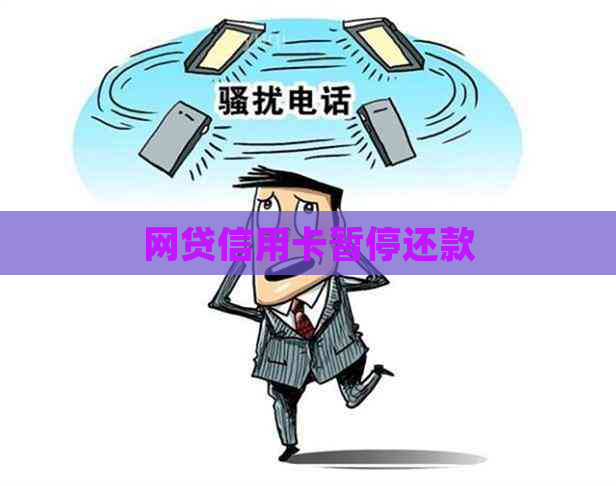 网贷信用卡暂停还款