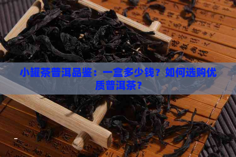 小罐茶普洱品鉴：一盒多少钱？如何选购优质普洱茶？