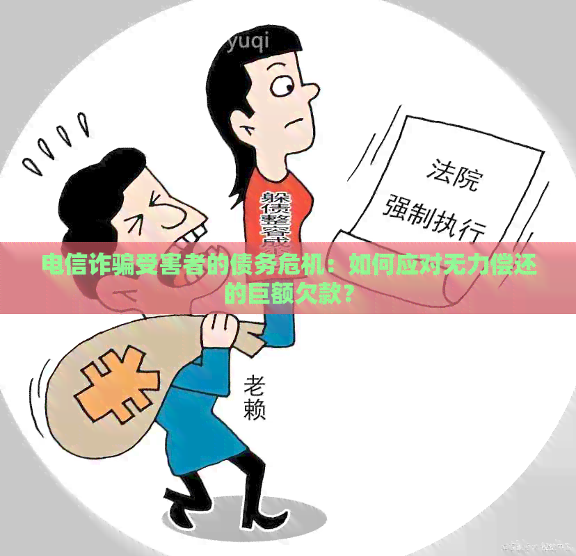 电信诈骗受害者的债务危机：如何应对无力偿还的巨额欠款？