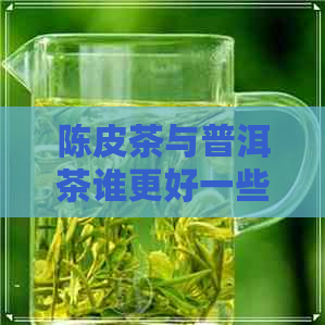 陈皮茶与普洱茶谁更好一些