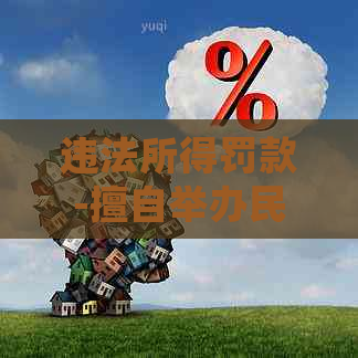 违法所得罚款-擅自举办民办学校的违法所得罚款