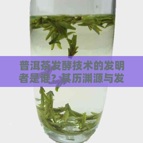 普洱茶发酵技术的发明者是谁？其历渊源与发展过程如何？