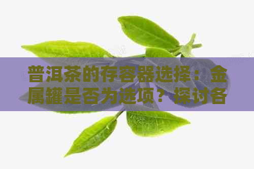 普洱茶的存容器选择：金属罐是否为选项？探讨各种存方式的优缺点