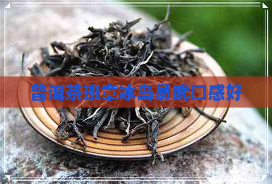 普洱茶班章冰岛易武口感好