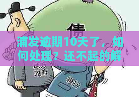 浦发逾期10天了，如何处理？还不起的解决办法