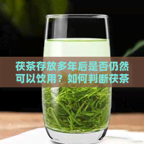 茯茶存放多年后是否仍然可以饮用？如何判断茯茶的品质和保质期？