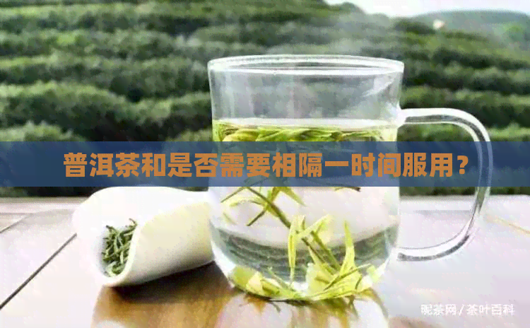 普洱茶和是否需要相隔一时间服用？