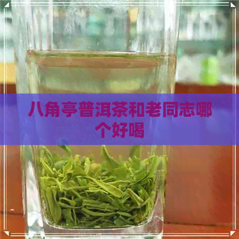 八角亭普洱茶和老同志哪个好喝