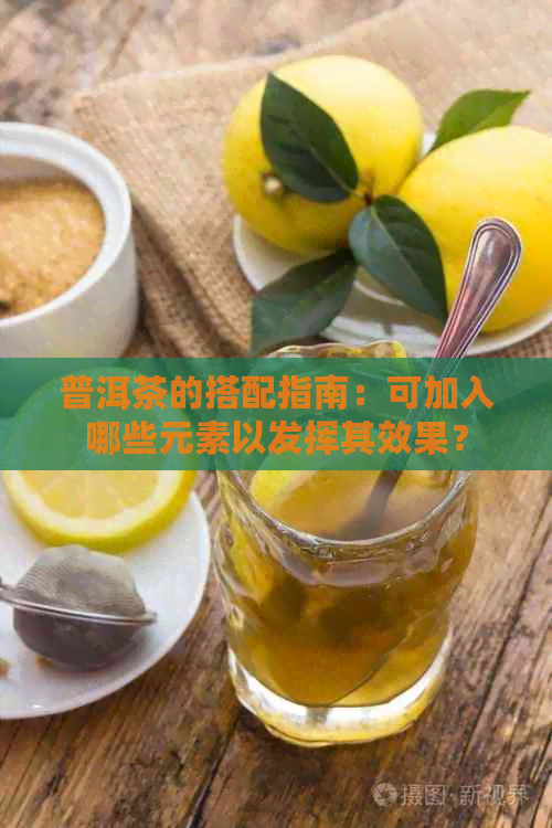 普洱茶的搭配指南：可加入哪些元素以发挥其效果？