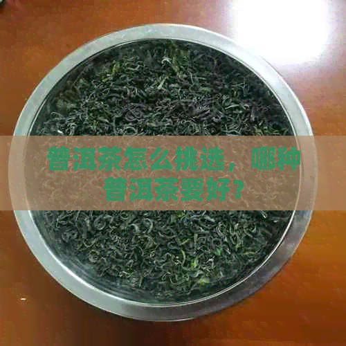 普洱茶怎么挑选，哪种普洱茶要好？