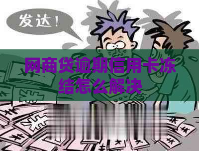 网商贷逾期信用卡冻结怎么解决