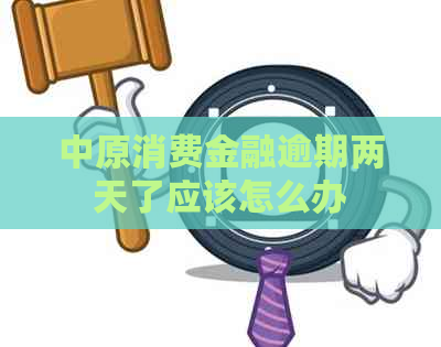 中原消费金融逾期两天了应该怎么办