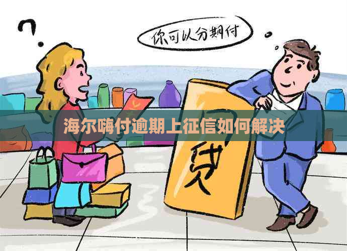 海尔嗨付逾期上如何解决