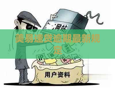 美易速贷逾期最新规定