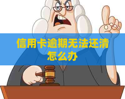 信用卡逾期无法还清怎么办