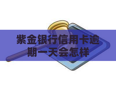 紫金银行信用卡逾期一天会怎样