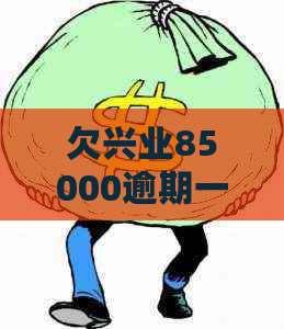 欠兴业85000逾期一年如何处理