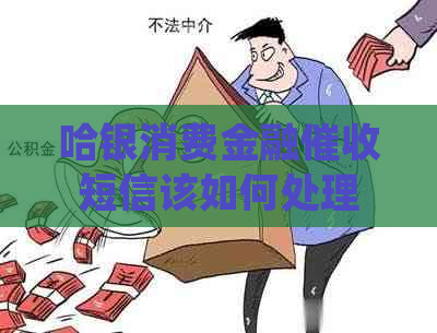 哈银消费金融短信该如何处理