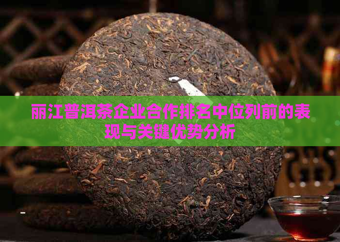 丽江普洱茶企业合作排名中位列前的表现与关键优势分析