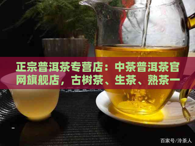 正宗普洱茶专营店：中茶普洱茶官网旗舰店，古树茶、生茶、熟茶一应俱全