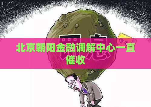 北京朝阳金融调解中心一直