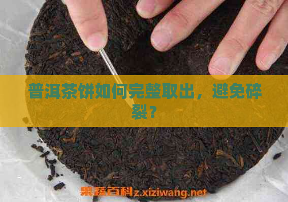 普洱茶饼如何完整取出，避免碎裂？