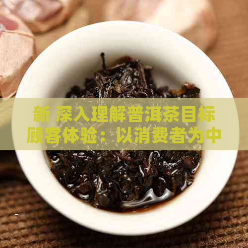 新 深入理解普洱茶目标顾客体验：以消费者为中心的分析与洞察