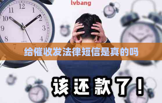 给发法律短信是真的吗