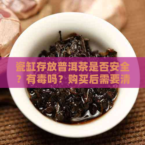 瓷缸存放普洱茶是否安全？有吗？购买后需要清洗吗？