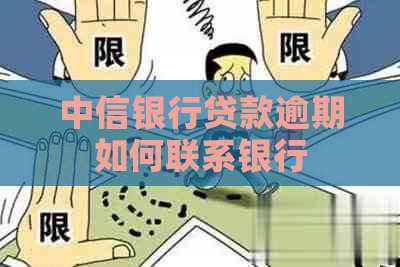 中信银行贷款逾期如何联系银行