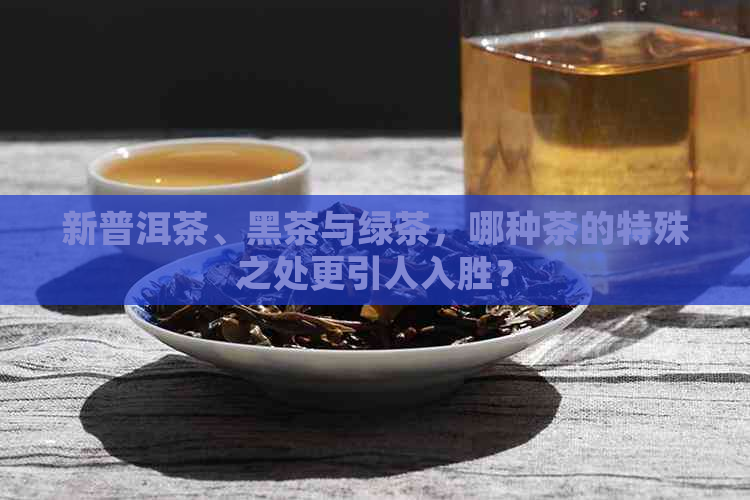 新普洱茶、黑茶与绿茶，哪种茶的特殊之处更引人入胜？