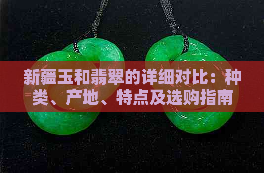 新疆玉和翡翠的详细对比：种类、产地、特点及选购指南