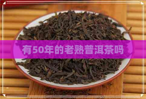 有50年的老熟普洱茶吗