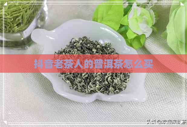 抖音老茶人的普洱茶怎么买