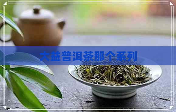 大益普洱茶那个系列