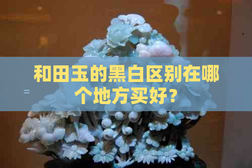 和田玉的黑白区别在哪个地方买好？