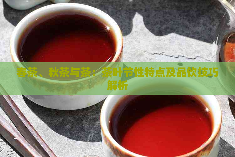 春茶、秋茶与茶：茶叶节性特点及品饮技巧解析