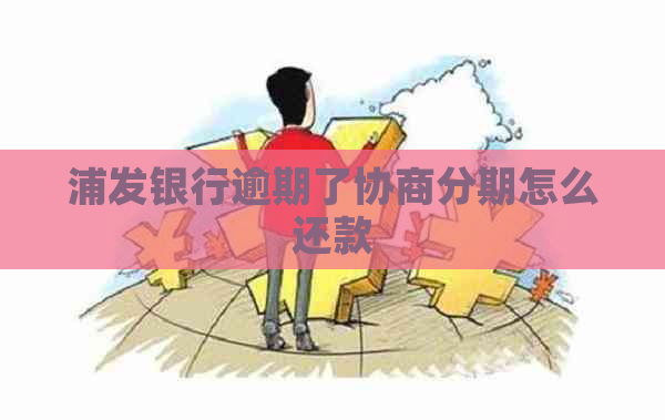 浦发银行逾期了协商分期怎么还款