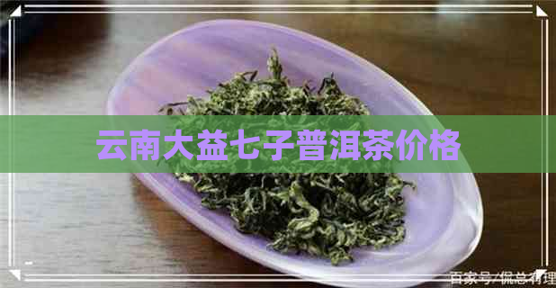 云南大益七子普洱茶价格