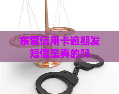 东营信用卡逾期发短信是真的吗