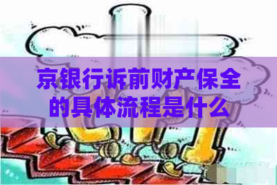 京银行诉前财产保全的具体流程是什么