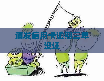 浦发信用卡逾期三年没还