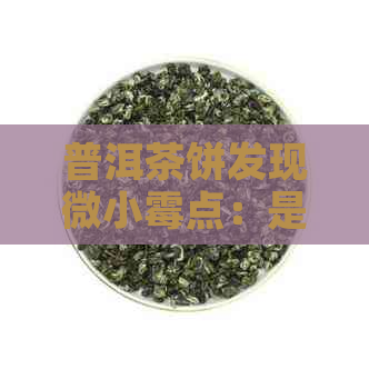 普洱茶饼发现微小霉点：是否可放心饮用，专家解读