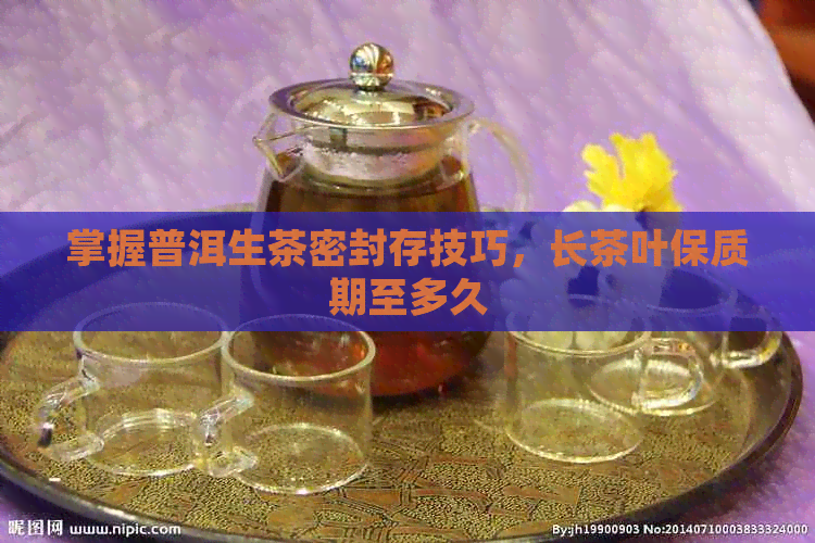 掌握普洱生茶密封存技巧，长茶叶保质期至多久