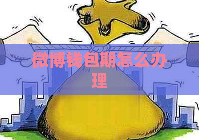 微博钱包期怎么办理