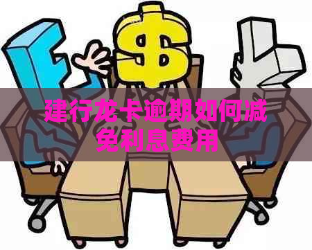 建行龙卡逾期如何减免利息费用