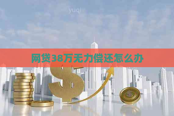 网贷38万无力偿还怎么办