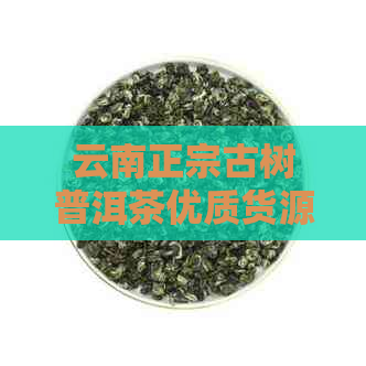 云南正宗古树普洱茶优质货源价格及采购信息